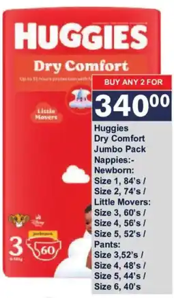 President Hyper Huggies Dry Comfort offer