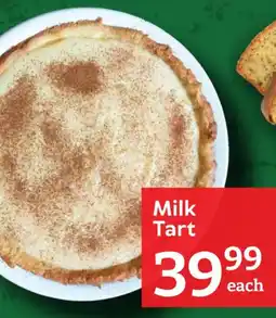 Oxford Freshmarket Milk Tart offer