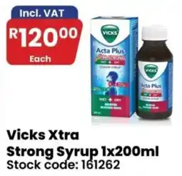 Africa Cash and Carry Vicks Xtra Strong Syrup offer