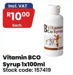 Africa Cash and Carry Vitamin BCO Syrup offer