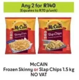 Makro McCain Frozen Skinny or Slap Chips offer