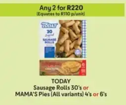 Makro TODAY Sausage Rolls offer