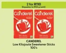 Makro Canderel Low Kilojoule Sweetener Sticks 100's offer