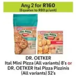 Makro Dr. Oetker Ital Mini Pizza or Dr. Oetker Ital Pizza Pizzinis offer