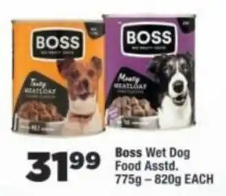 Boss Wet Dog Food Assorted