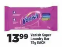 OK Foods Vanish Super Laundry Bar offer
