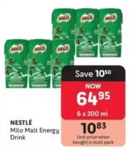 Makro Nestle Milo Malt Energy Drink offer