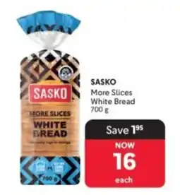 Makro SASKO More Slices White Bread offer