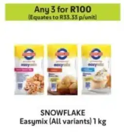 Makro Snowflake Easymix offer