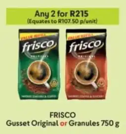 Makro FRISCO Gusset Original or Granules offer