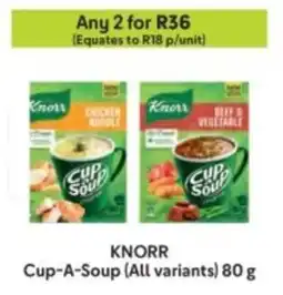 Makro Knorr Cup-A-Soup offer