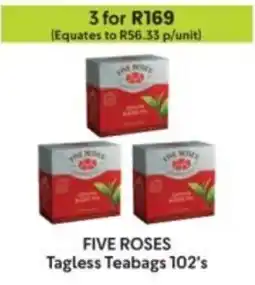 Makro Five Roses Tagless Teabags offer
