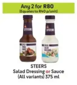 Makro STEERS Salad Dressing or Sauce offer