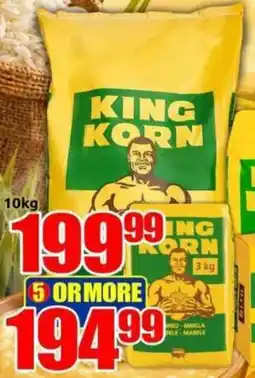 Three Star Cash and Carry King Korn offer