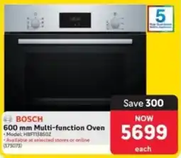 Makro BOSCH 600 mm Multi-function Oven offer
