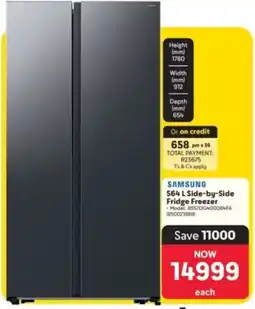 Makro SAMSUNG 564 L Side-by-Side Fridge Freezer offer