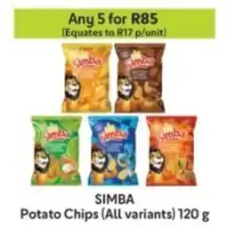 Makro SIMBA Potato Chips offer
