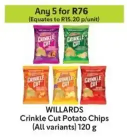 Makro WILLARDS Crinkle Cut Potato Chips offer