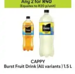 Makro CAPPY Burst Fruit Drink offer