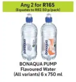 Makro BONAQUA PUMP Flavoured Water offer