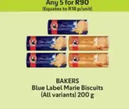 Makro BAKERS Blue Label Marie Biscuits offer
