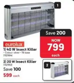 Makro eurolux 40 W Insect Killer offer