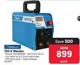 Makro TRADEweld 120 A Welder offer