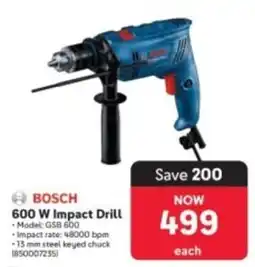 Makro BOSCH 600 W Impact Drill offer