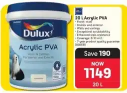 Makro Dulux Acrylic PVA offer