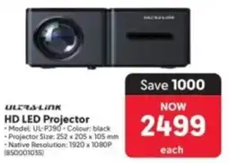 Makro ULTRA-LINK HD LED Projector offer