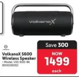 Makro VolcanoX S600 Wireless Speaker offer