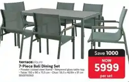 Makro terraceleisure 7-Piece Bali Dining Set offer