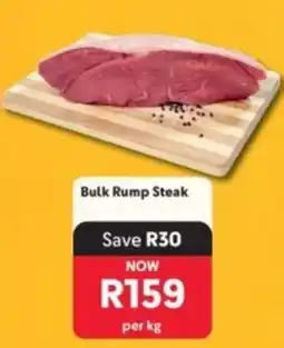 Makro Bulk Rump Steak offer