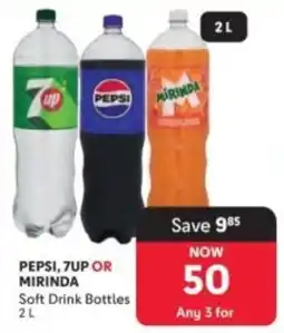 Makro PEPSI, 7UP OR MIRINDA Soft Drink Bottles offer