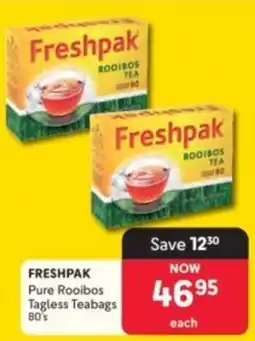Makro Freshpak Pure Rooibos Tagless Teabags offer