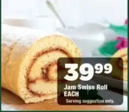 OK Foods Jam Swiss Roll offer