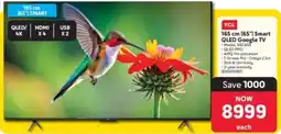 Makro TCL 165 cm (65") Smart QLED Google TV offer
