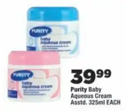 OK Foods Purity Baby Aqueous Cream offer