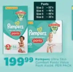 OK Foods Pampers Ultra Skin Comfort Pants Assorted offer