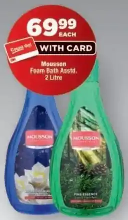 OK Foods Mousson Foam Bath Asstd. offer