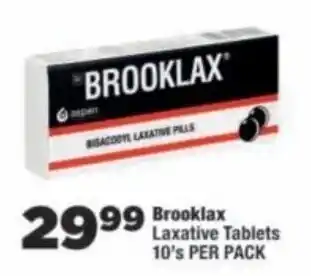 OK Foods Brooklax Laxative Tablets offer