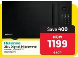Makro Hisense 28 L Digital Microwave offer