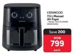 Makro KENWOOD 7.5 L Manual Air Fryer offer