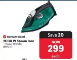 Makro Bennett Read 2000 W Steam Iron offer