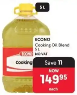 Makro ECONO Cooking Oil Blend offer