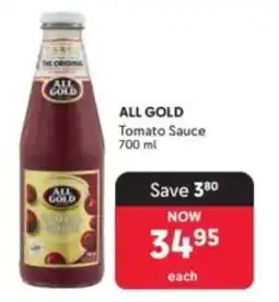 Makro All Gold Tomato Sauce offer