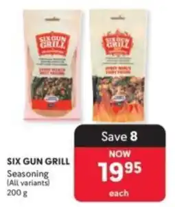Makro SIX GUN GRILL Seasoning offer