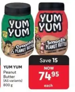 Makro YUM YUM Peanut Butter offer