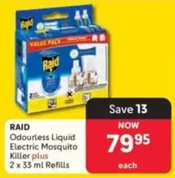 Makro RAID Odourless Liquid Electric Mosquito Killer plus offer