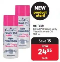 Makro REITZER Liquid Petroleum Jelly Tissue Skincare Oil offer